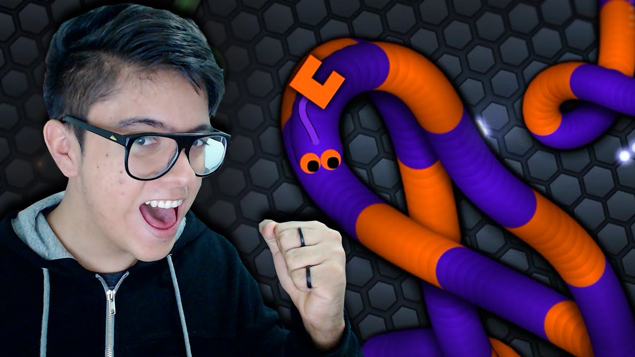 A MAIOR COBRA DO SLITHER.IO! 