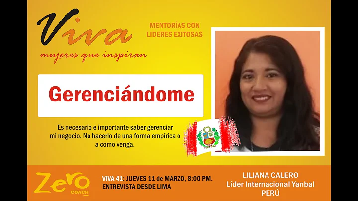 Viva 41: Gerencindome - Con Liliana Calero - Peru ...