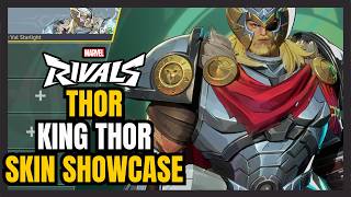 Thor King Thor Skin Showcase | All Animations & Gameplay | Marvel Rivals Season 10 screenshot 3