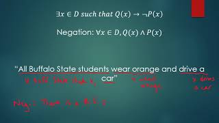 Discrete Mathematics - Negation of Quantified Statements Examples