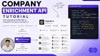 How to Enrich Company Profiles with an API | For Developers, Sales, Marketing, etc. | EnrichmentAPI