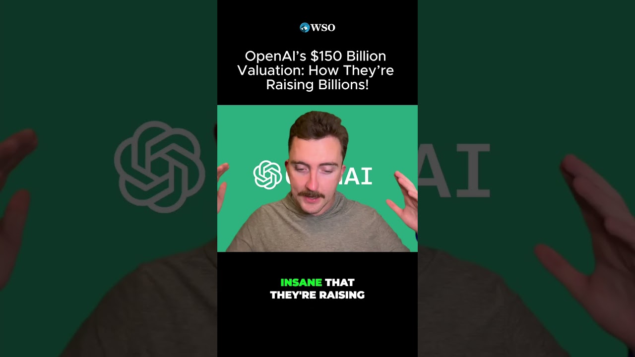 How OpenAI Plans to Raise $6 Billion at a $150 Billion Valuation – The  Details Revealed! - YouTube