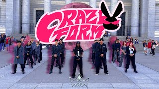 Kpop In Public Spainone Take Ateez 에이티즈 Crazy Form Dance Cover By W.o.w
