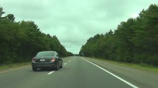 Massachusetts - Interstate 195 East - Mile Marker 30 to 40