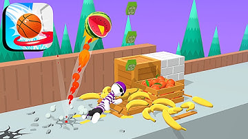 Bounce Dunk ​- All Levels Gameplay Android,ios (Part 25)