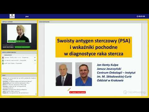 Webinar nt. PSA i diagnostyki raka stercza - 30.10.2014