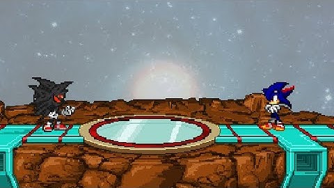 SSF2 Mod Battle: Zero The Demon Vs Shadic (remake)