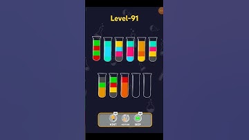 Water sort puzzle game level 91 #shorts #watersortpuzzle