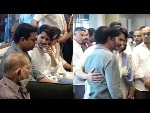 Minister KTR Arrived Mahesh babu's Home | India Devi passes Away | Mahaa Entertaionment