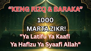 Download Lagu Bu Zikr Rizqni Ochildiradi! — 1000x Ya Latifu Ya Kaafi Ya Hafizu Ya Syaafi MP3