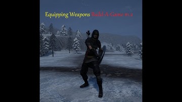 UE4 RPG Tutorial Series Part 2, Equipping Weapons