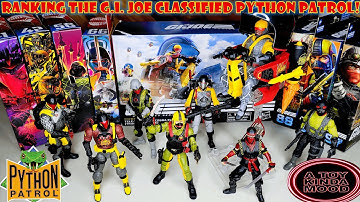 Ranking The New GI Joe Classified PYTHON PATROL!