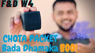 f&d w4 3w portable bluetooth speaker