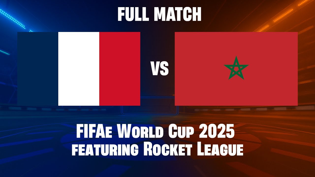 [NO COMMENTARY] France vs Morocco | FIFAe World Cup 2025 featuring Rocket League
