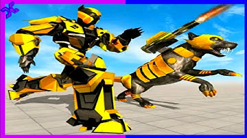 Panther Robot Car Transform Android gameplay