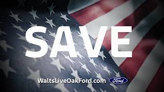 Walts Live Oak Ford | Memorial Super Sale Sales Event