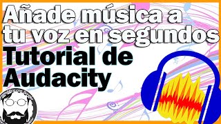 Adding background music to a voice 🎼 Audacity Tutorial screenshot 3