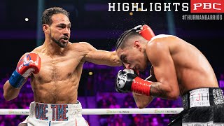 Thurman vs Barrios HIGHLIGHTS: February 5, 2022 - PBC on FOX PPV