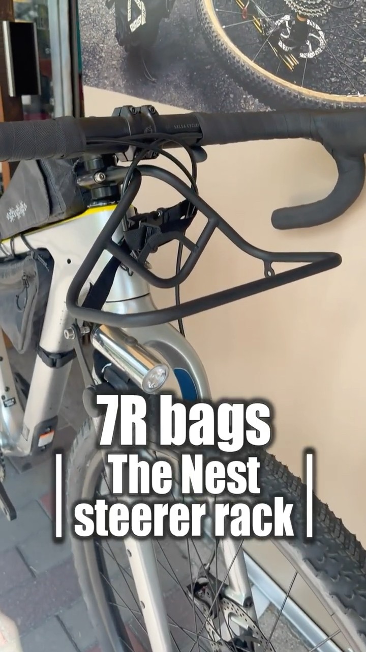 究極ミニマル】コラム固定式フロントラック登場｜7R bags「The