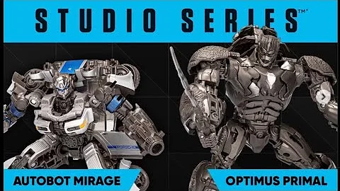 Transformers Studio Series | Rise of The Beast Reveals || Mirage | | Optimus Primal |