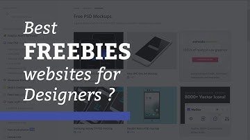 Best Freebies websites for UI & Graphic Designers