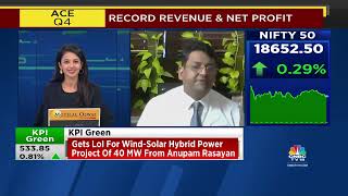 CNBC TV18 interaction with our Executive Director Mr. Sorab Agarwal