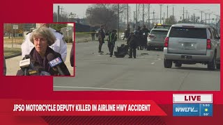 Jefferson Parish deputy killed in crash during funeral procession