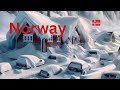 4k everything is freezing in norway snow storm hit southern norwaynew update