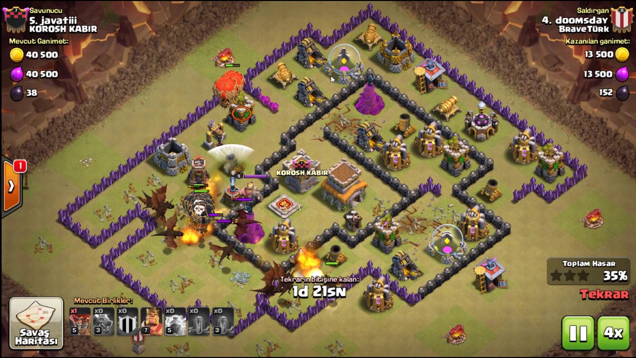 BRAVE TÜRK KLAN SAVAŞLARI #1 RAKİBİ EZDİKK !!!