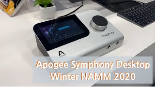 Apogee Symphony Desktop - Winter NAMM 2020 | PT-BR