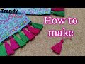 How to make tassels - Easy Method of making tassels - DIY Projects