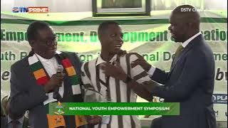 Comic Elder has been gifted a double cab vehicle by President Mnangagwa