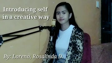 Introducing self in a most Creative way | Online Class | I