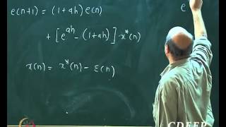 Mod-01 Lec-45 Solving ODE-IVPs: Selection of Integration Interval and Convergence Analysis