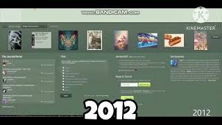 Full DeviantArt evolution 2026-2000 26th anniversary Update