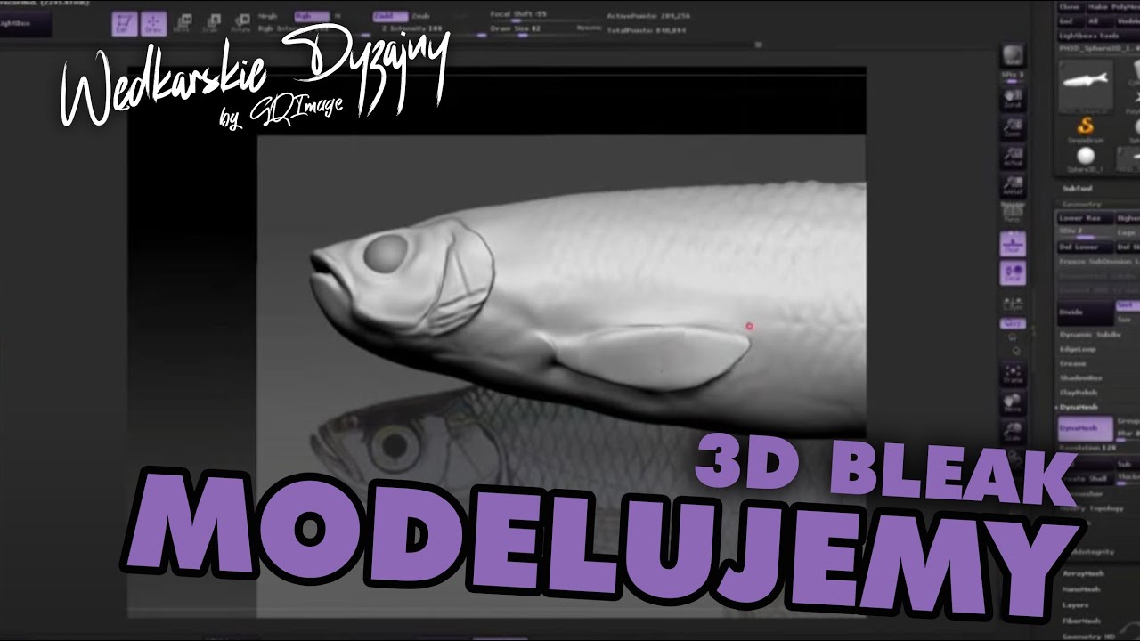 how to make fish skin in zbrush