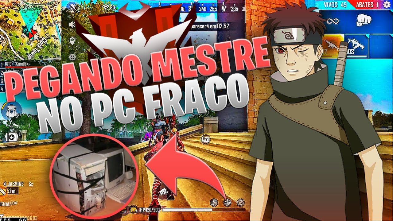 🔥 FREE FIRE AO VIVO 🔥 MESTRE NO PC FRACO 🔥 RUMO 1K SE SUBS 🔥 SMART GAGA