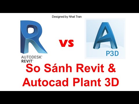 So Sánh Revit and Autocad Plant 3D