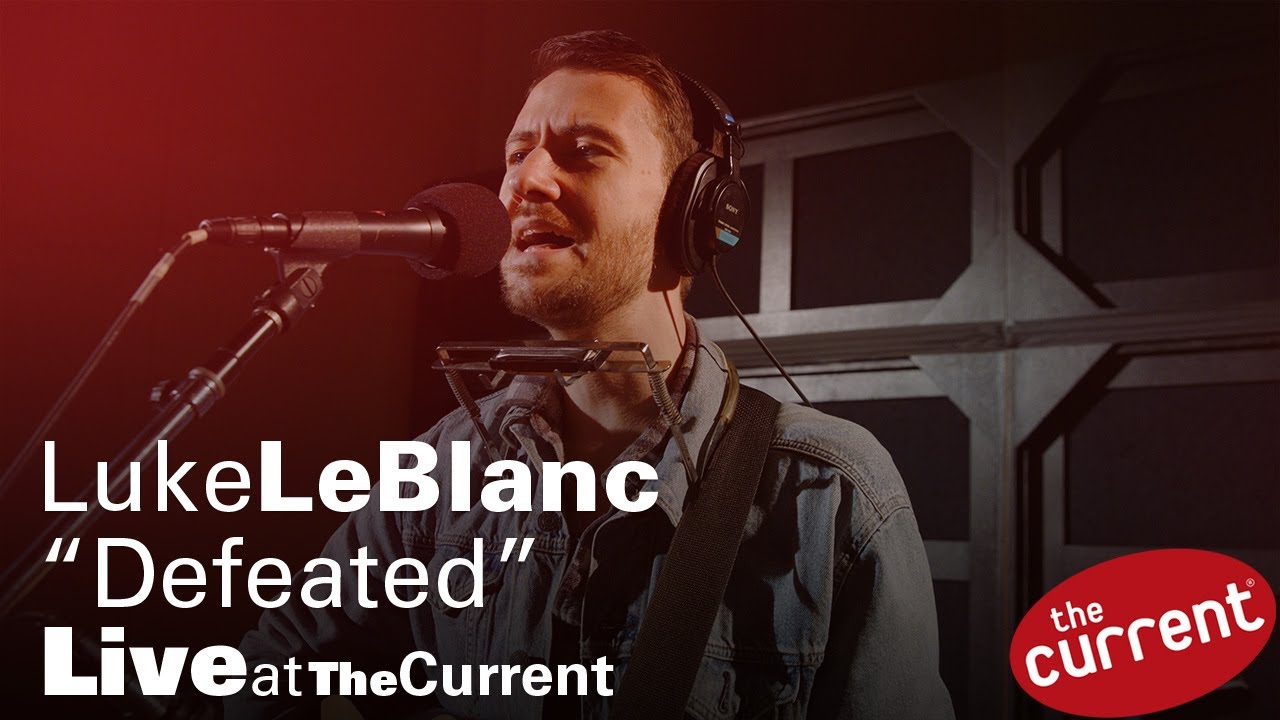 Luke LeBlanc – Defeated (live at Radio Heartland for The Current