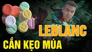 Quang Cuốn Chơi Nhầm Kẹo Thiên Đường Múa Leblanc Làm Team Bạn Chóng Mặt screenshot 4