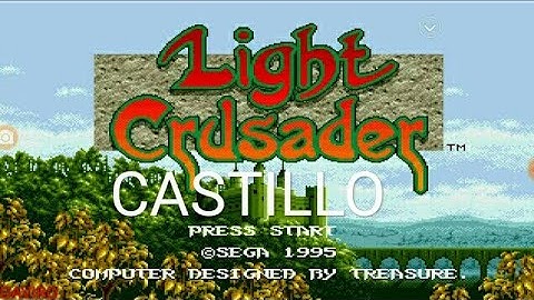 LIGHT CRUSADER / CASTILLO / formato 16:9 / SEGA MEGA DRIVE / DAVIRO