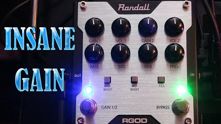 Randall RGOD : PreAmp / Pedal : INSANE GAIN