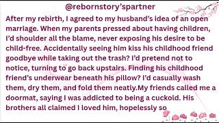 After my rebirth, I agreed to my husband’s idea of an open marriage.