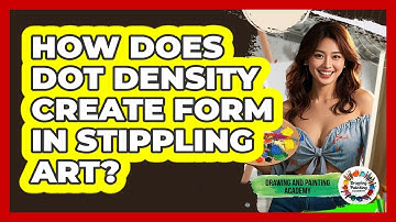 How Does Dot Density Create Form In Stippling Art? - Drawing and Painting Academy