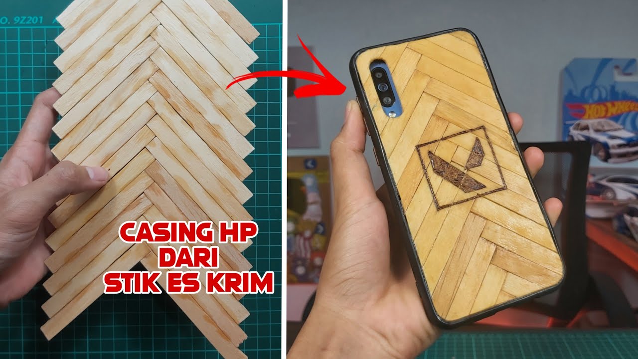 Cara Membuat Casing Hp Dari Lem Tembak