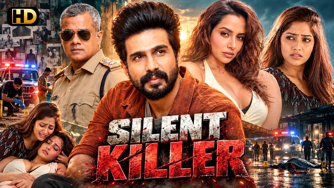 New South Action SILENT KILLER 2024 Hindi Dubbed Movie Full 4K | Vishnu Vishal, Reba Monica#trending