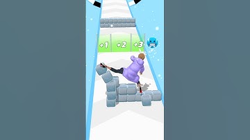 Frozen Cubes Crazy Stack #shorts #games #funny #youtubeshorts