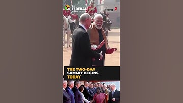 PM Modi, President Putin meet at Rashtrapati Bhavan