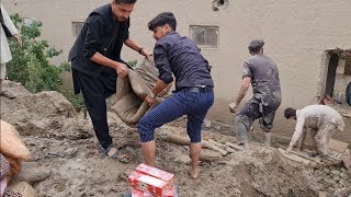 گزارش از سیلاب های ولسوالی خوشی در لوگر