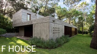 concrete summer house design